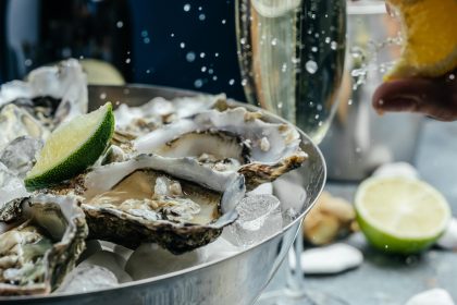 Ostriche e champagne