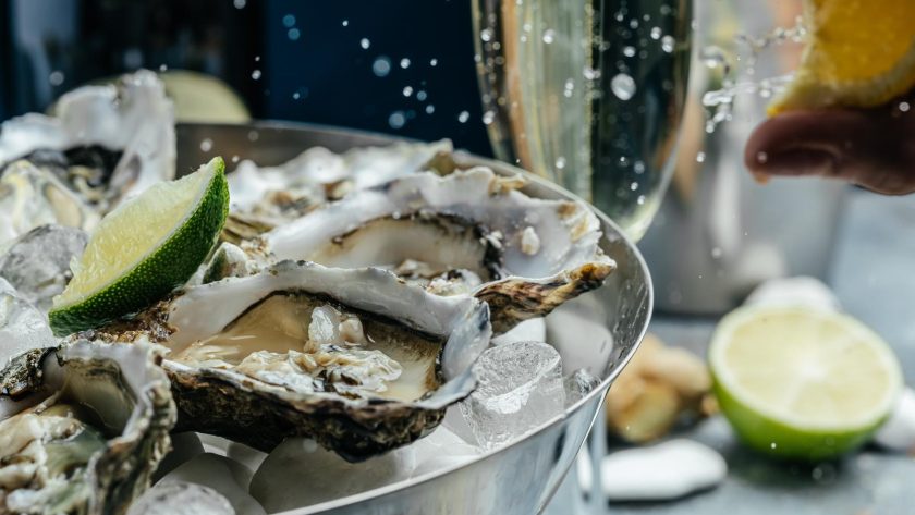 Ostriche e champagne