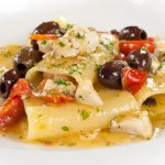 Paccheri con pesce