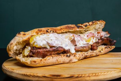 Panino con salsiccia