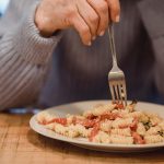 Pasta broccoli e pancetta