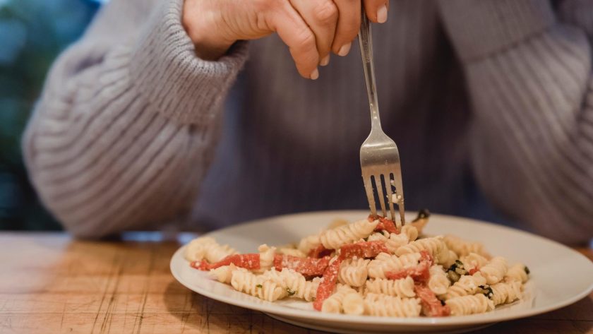 Pasta broccoli e pancetta