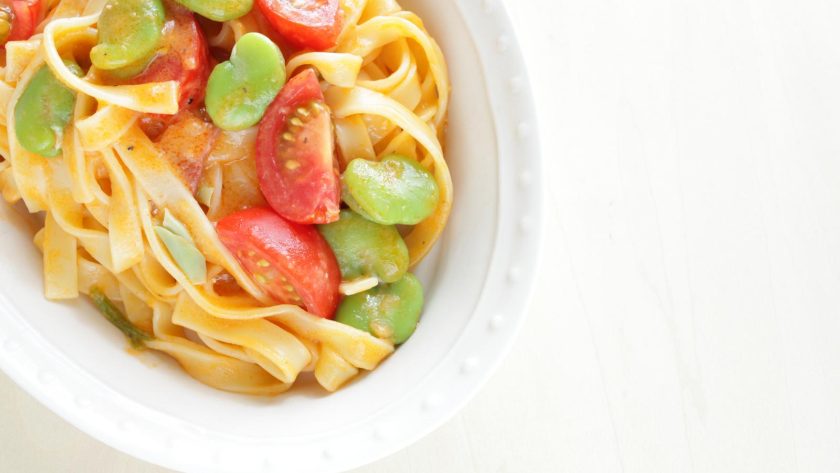 Pasta con le fave