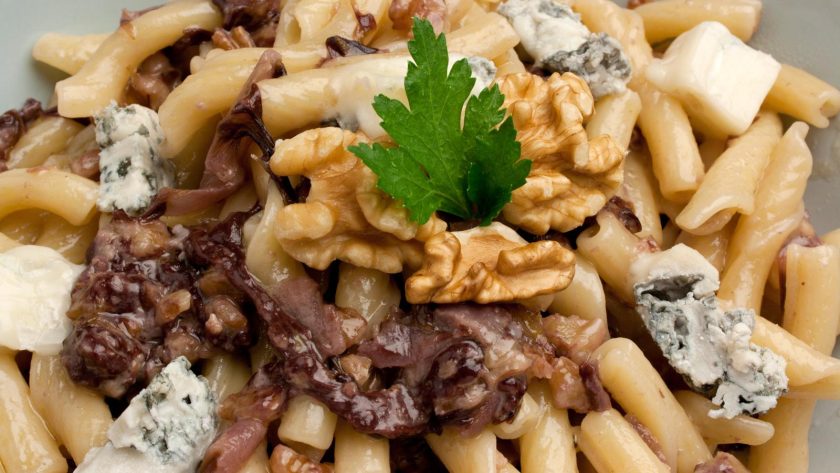 Pasta gorgonzola e noci