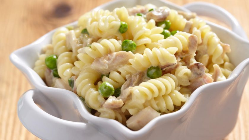 Pasta panna e tonno