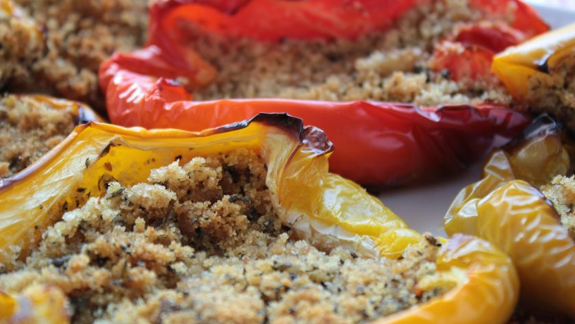Peperoni gratinati