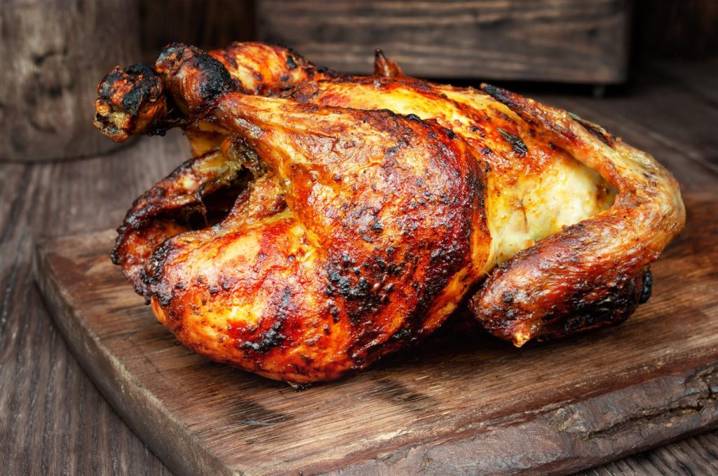 Pollo alla brace