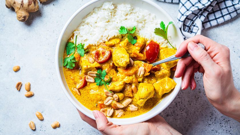 Pollo alla curcuma