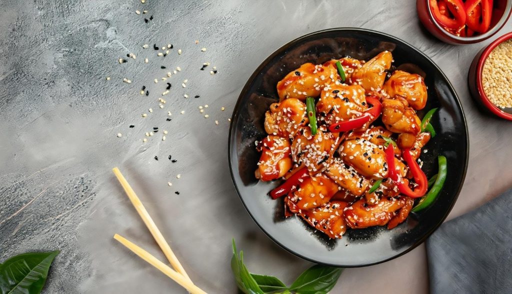 Pollo alla soia