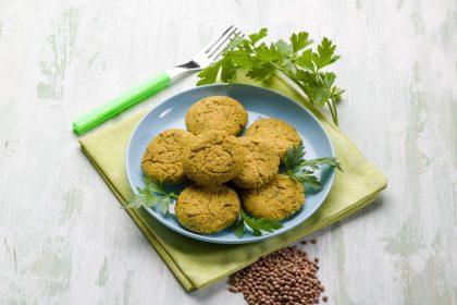 Polpette di lenticchie al forno