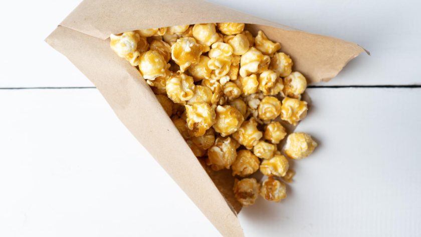 Pop corn al caramello