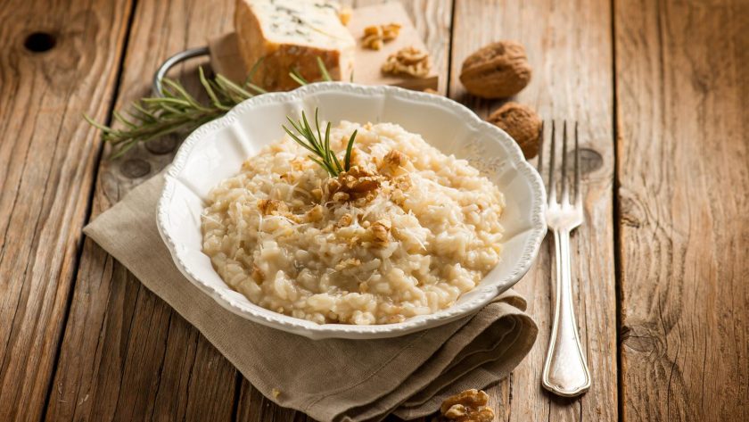 Risotto al gorgonzola