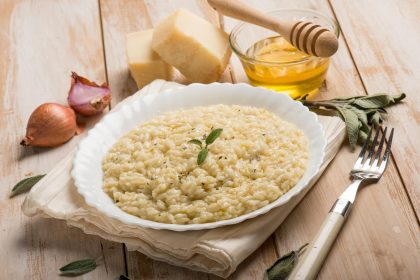 Risotto allo champagne