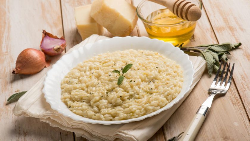 Risotto allo champagne