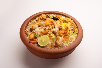 Risotto con gamberi