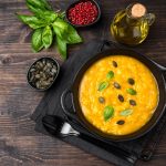 Risotto zucca e pancetta