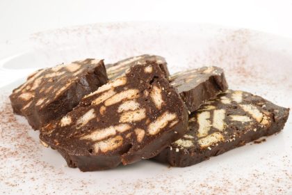 Salame al cioccolato con cacao