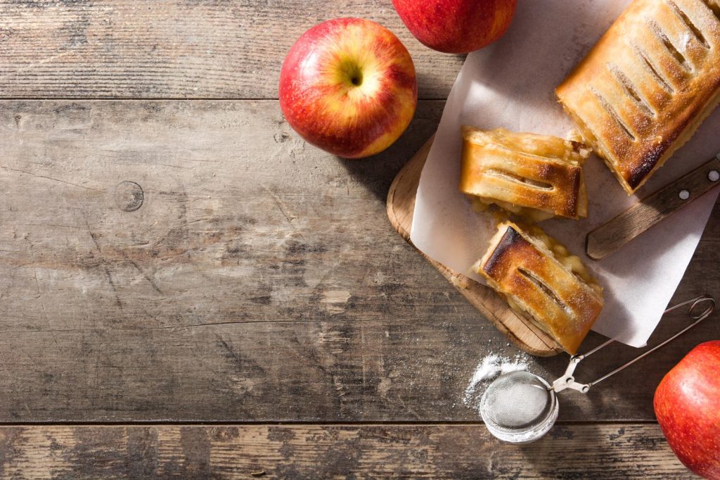 Strudel con pasta sfoglia