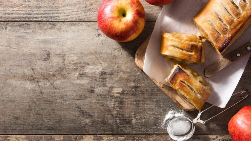 Strudel con pasta sfoglia
