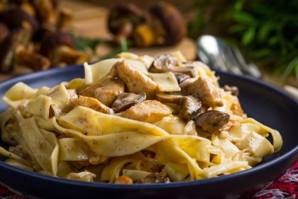 Tagliatelle alla boscaiola