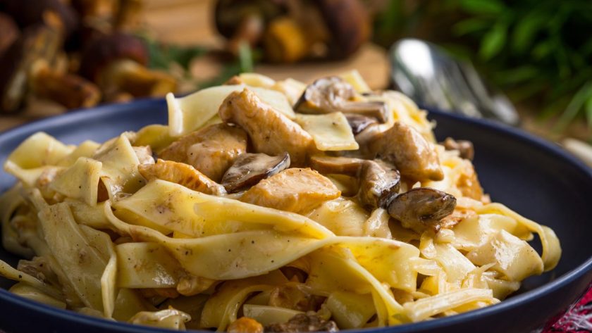 Tagliatelle alla boscaiola