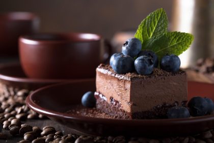 Torta al cioccolato con cuore morbido