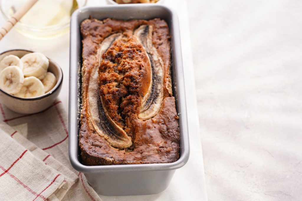 Torta banane e cioccolato