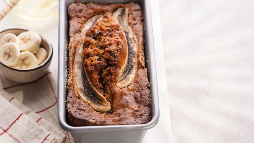 Torta banane e cioccolato