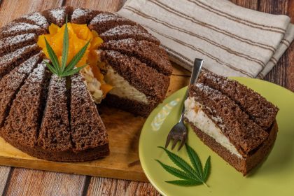 Torta con latte condensato