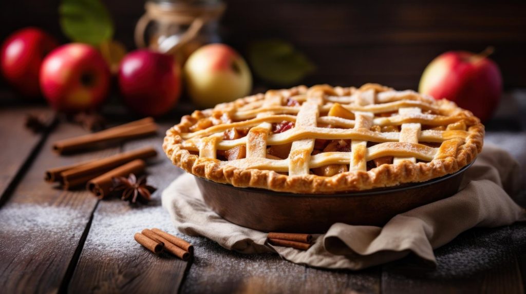 Torta di mele senza lievito