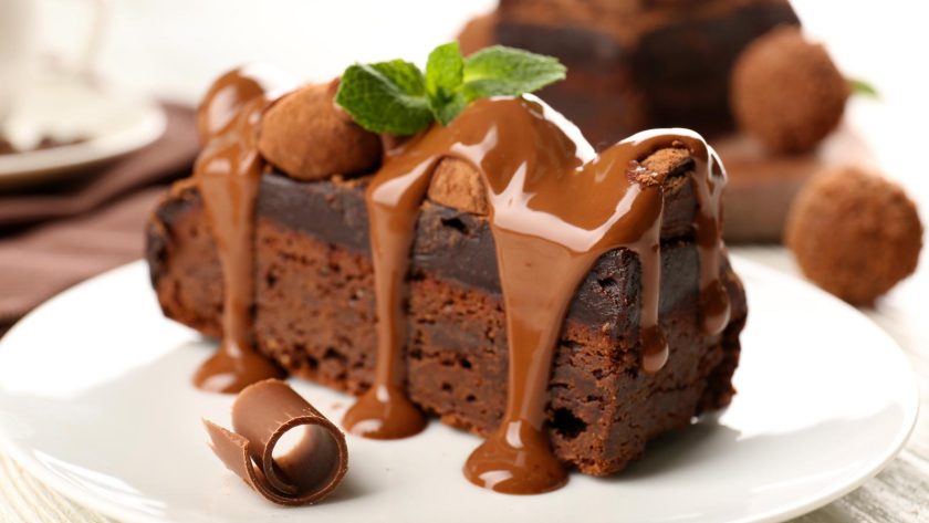 Torta menta e cioccolato