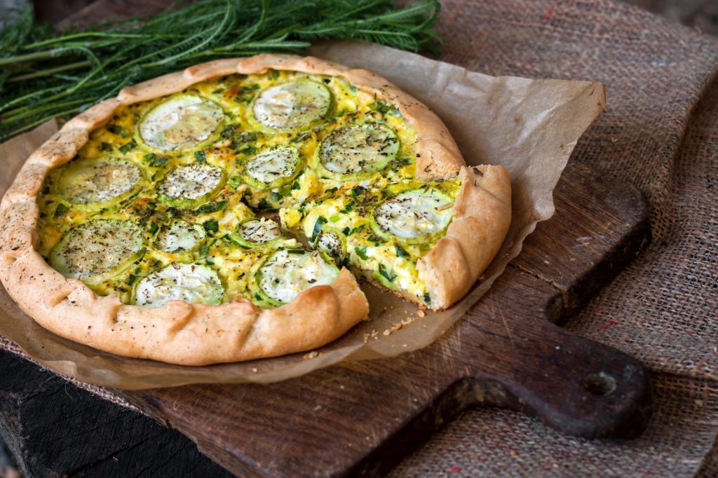 Torta salata vegetariana