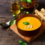 Vellutata di zucca e carote