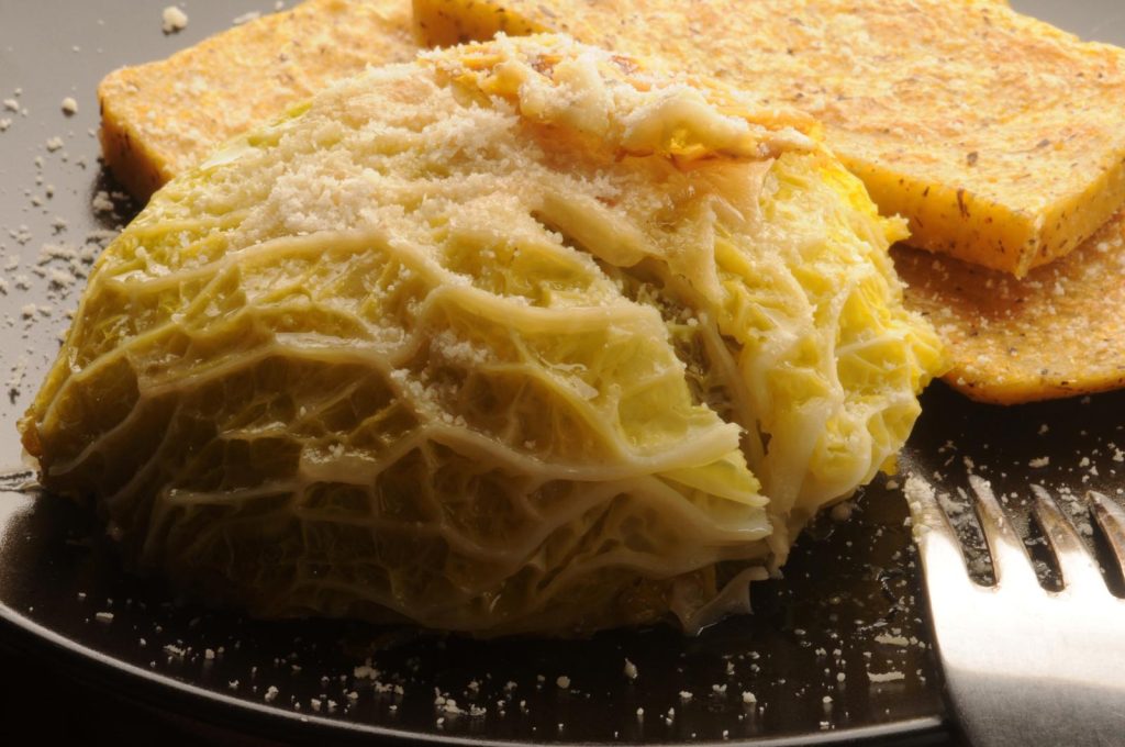 Verza al forno
