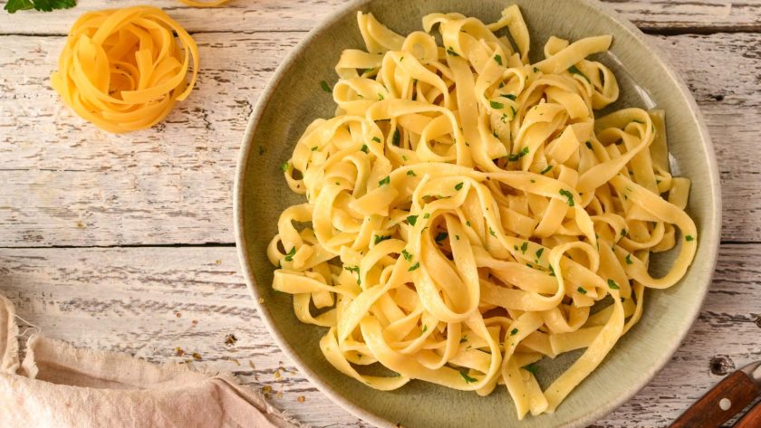 Valori nutrizionali pasta